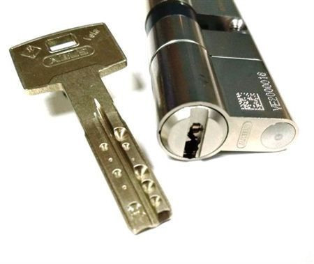 Механизм цилиндровый Abus Vela MX (Абус Вела) 70мм (30*40) никель, кл/кл