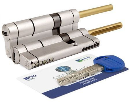 Механизм цилиндровый Mottura Pro Modular CP4P-(87)56/31-C5 ( кл/шток,никель)