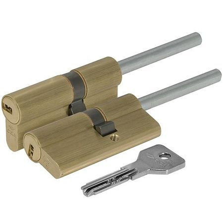 Механизм цилиндровый Cisa Asix 65 мм (35*30Ш) кл/шток (латунь)