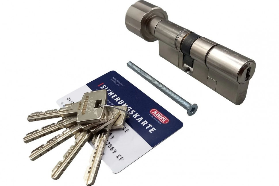Механизм цилиндровый ABUS Magtec 90 мм (30*60) ключ/вертушка