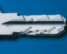 Цилиндр Evva ICS 142 мм 66x76 ключ-ключ (никель)