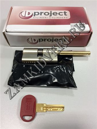 Механизм цилиндровый Mottura Project-C1-3156 (56*31, кл-шток) никель