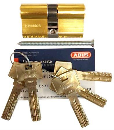 Механизм цилиндровый Abus Bravus 4000 MX (Абус) 100мм (45*55) латунь, кл/ключ