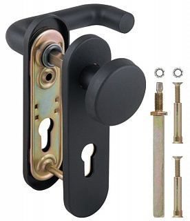 Ручки на планке Fuaro DH-043P-KNOB NE (черный)