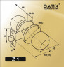 Ручка защелка (шариковая) Z1-M DAMX